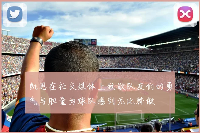 凯恩在社交媒体上致敬队友们的勇气与胆量为球队感到无比骄傲